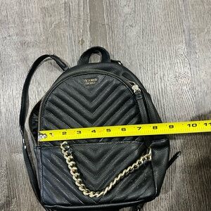 Victoria's Secret Black and Gold Striped Interior